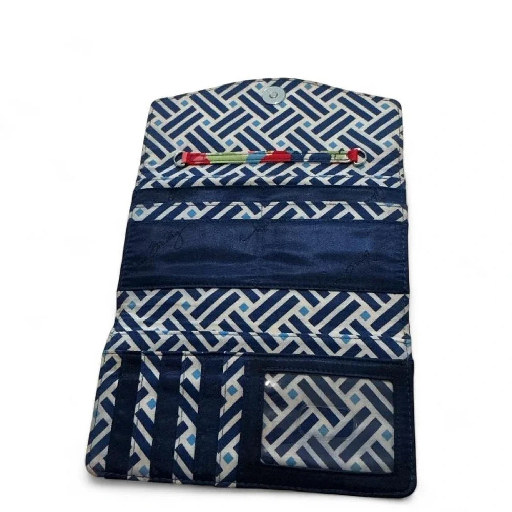 Vera Bradley Floral Wallet Womens OS Multicolor Quilted